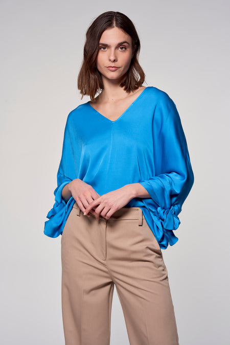 Chemisier (manches longues) Bleu - Astrid Black Label