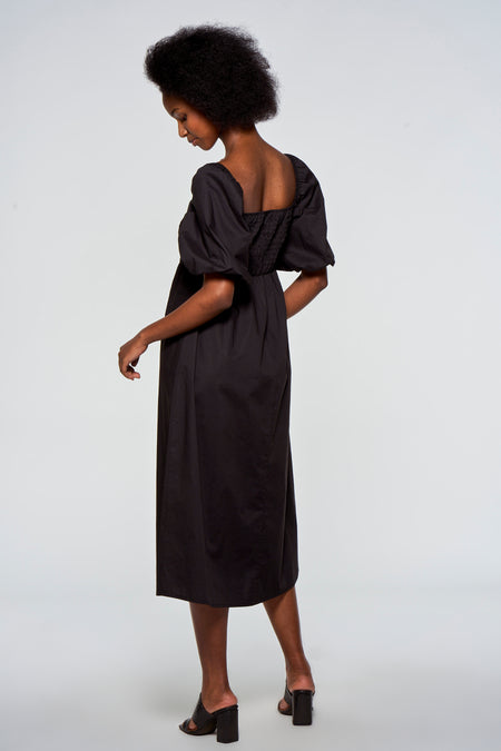 Robes manches courtes Noir - Astrid Black Label