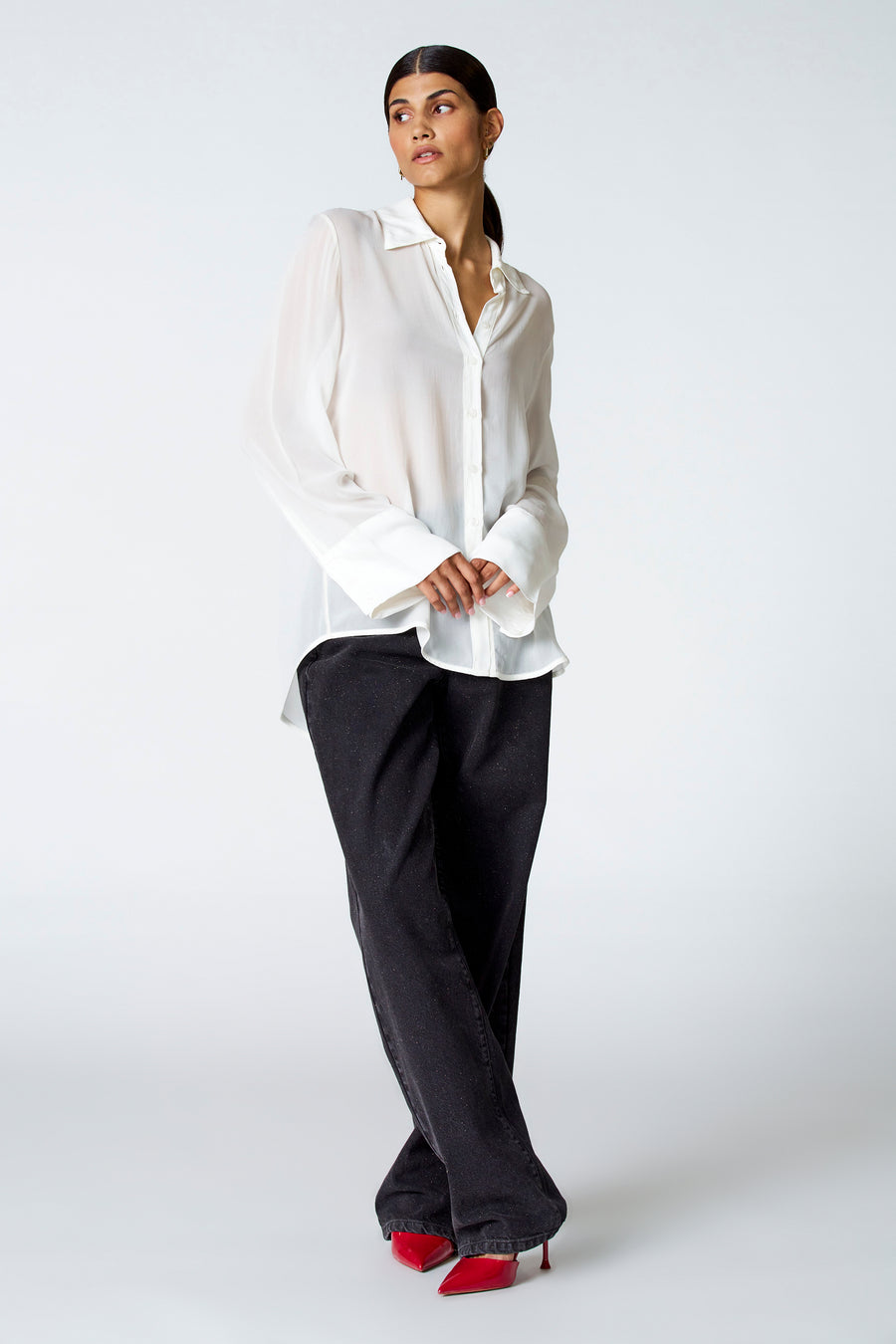 Blouse à manches longues - écru - Astrid Black Label - 2