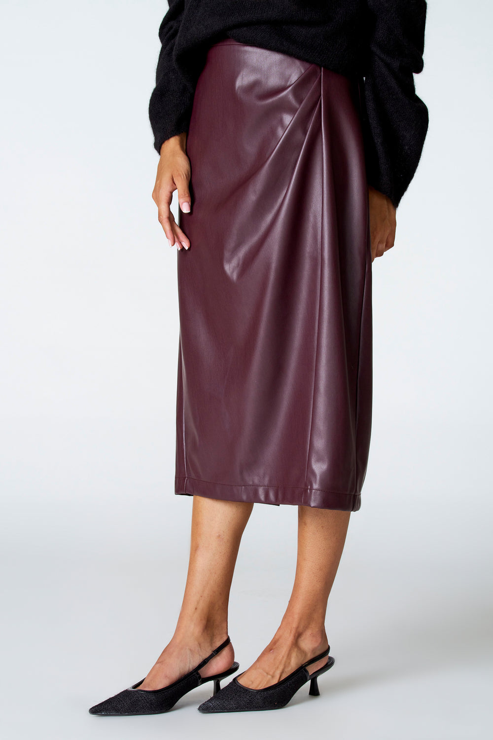 Jupe 3/4 Bordeaux - Astrid Black Label