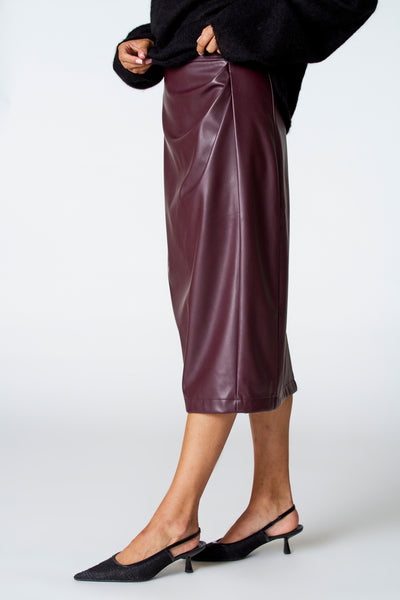 Jupe 3/4 Bordeaux - Astrid Black Label