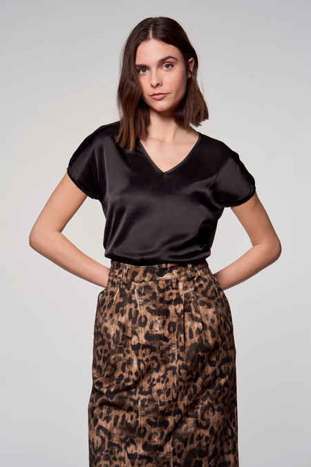 Blouse - noir