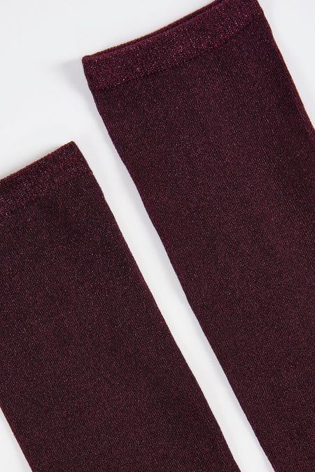 Chaussettes - bordeaux