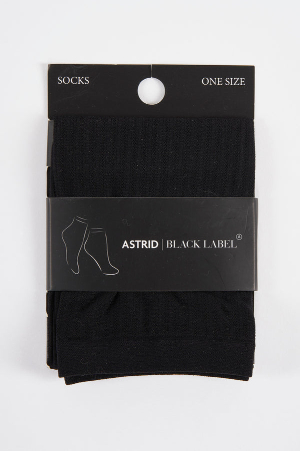 Chaussettes Noir - Astrid Black Label