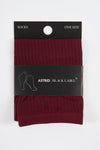 Chaussettes Bordeaux - Astrid Black Label