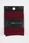 Chaussettes Bordeaux - Astrid Black Label
