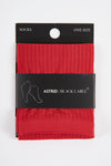 Chaussettes Rouge - Astrid Black Label
