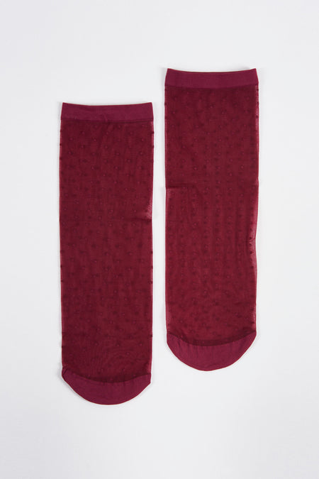 Chaussettes Bordeaux - Astrid Black Label