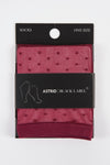 Chaussettes Bordeaux - Astrid Black Label