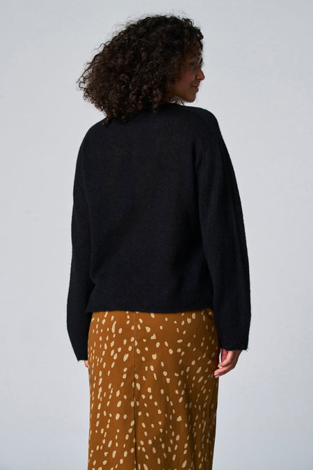 Pull col O Noir - Astrid Black Label