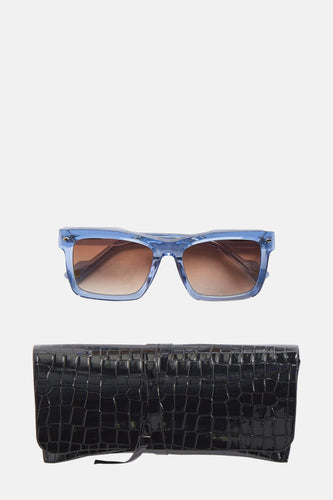 Lunettes de soleil - bleu - Astrid Black Label