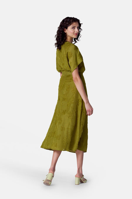 Robes manches courtes Vert - Astrid Black Label