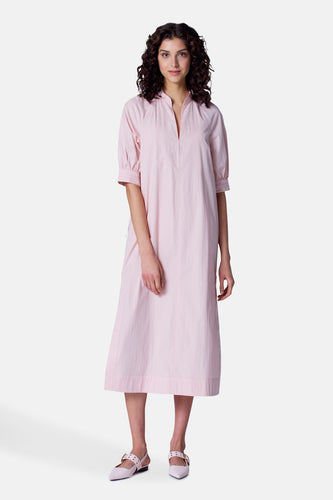 Robe à manches courtes - rose