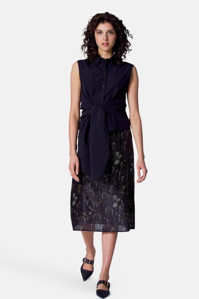 Chemisier (sans manches) Black denim - Astrid Black Label