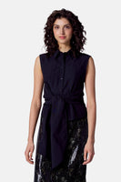 Chemisier (sans manches) Black denim - Astrid Black Label
