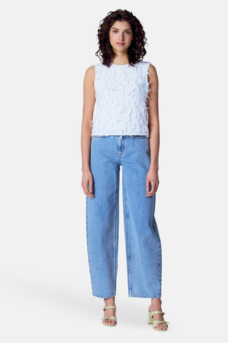 Chemisier (sans manches) Blanc - Astrid Black Label