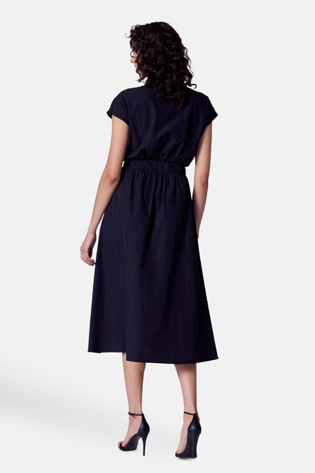 Robes manches courtes Noir - Astrid Black Label