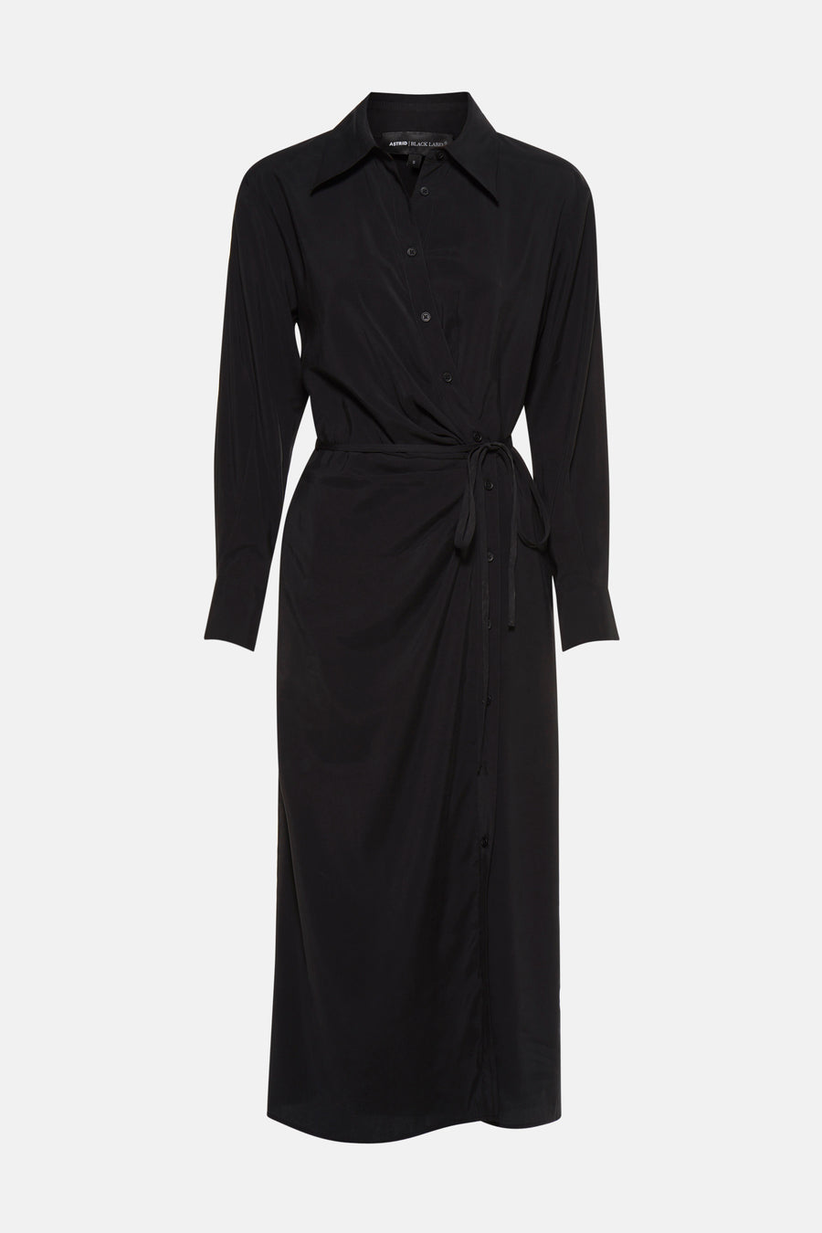 Robe à manches longues - Noir - Astrid Black Label