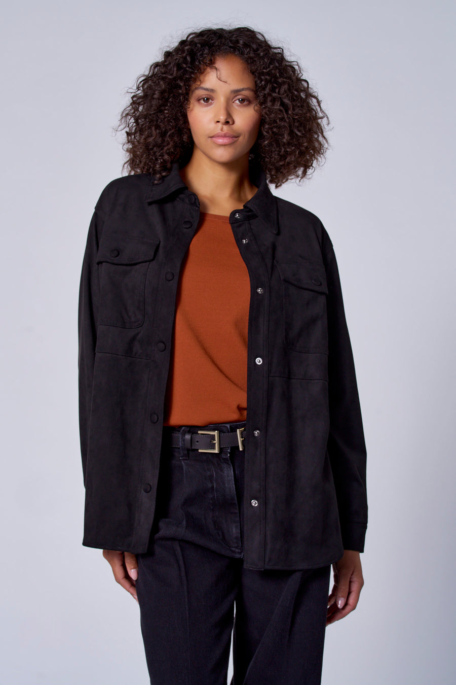 Veste en cuir - Noir - Astrid Black Label
