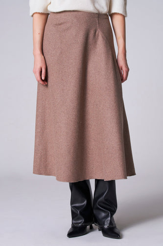 Jupe longue - taupe