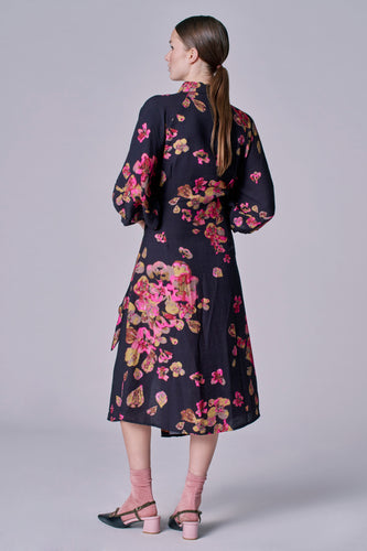 Robe à manches longues - Noir