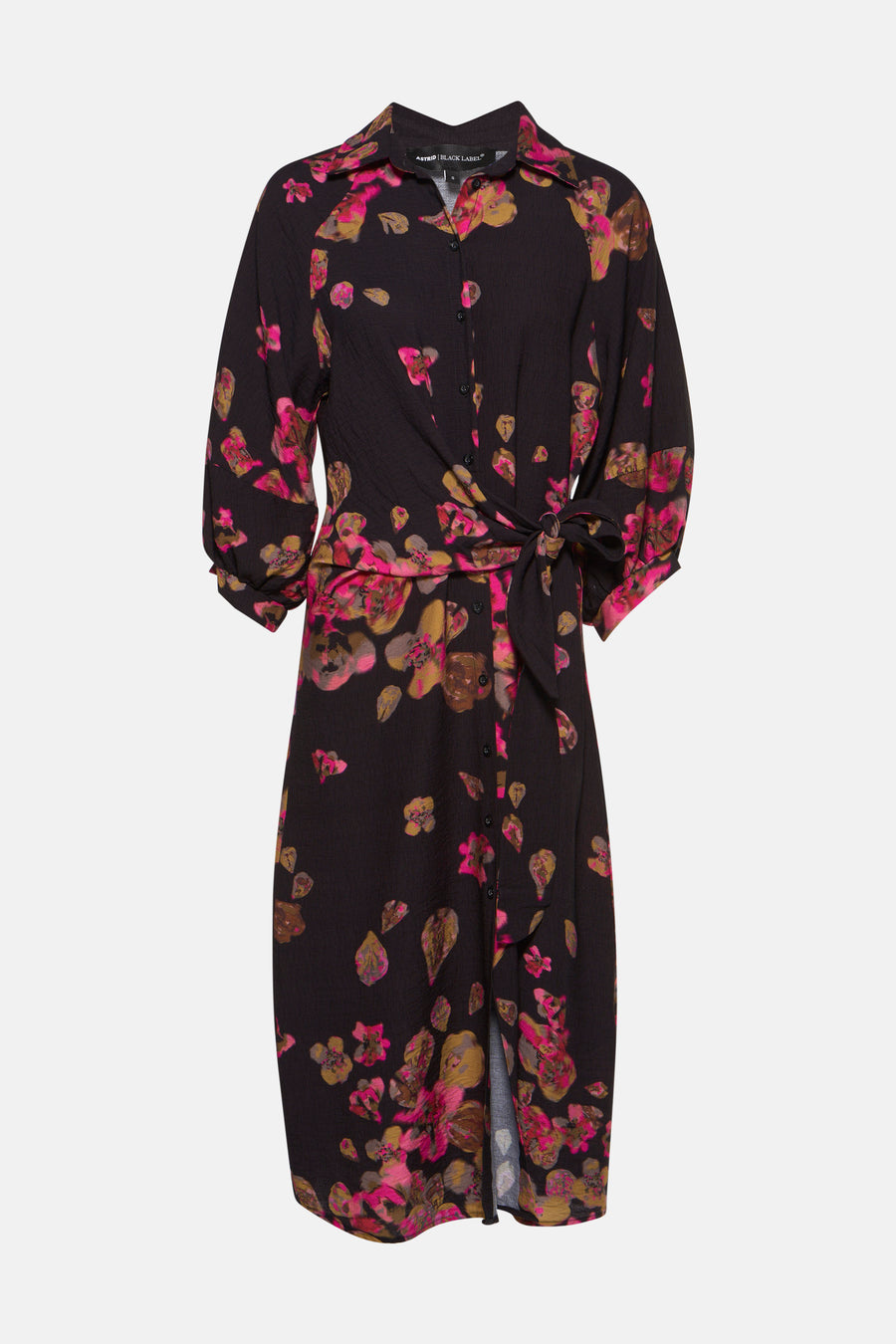 Robe à manches longues - Noir - Astrid Black Label