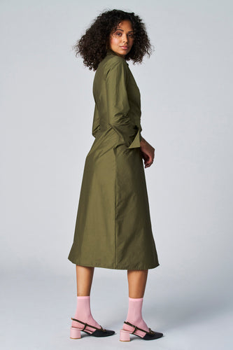 Robe à manches longues - Kaki - Astrid Black Label
