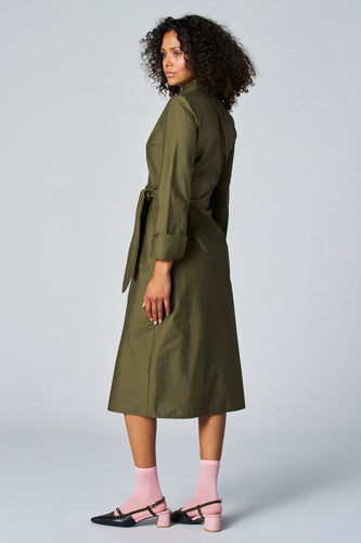 Robe à manches longues - Kaki - Astrid Black Label