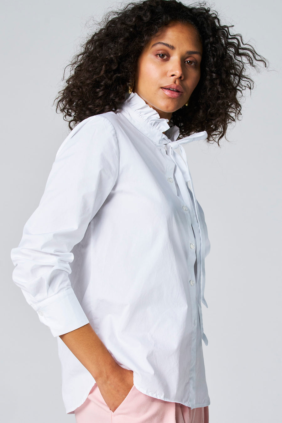 Blouse à manches longues - blanc - Astrid Black Label - 3
