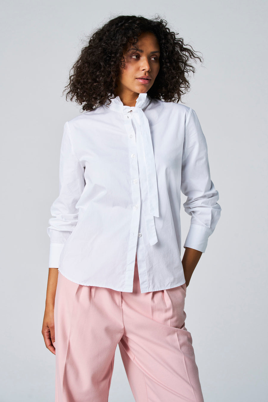 Blouse à manches longues - blanc - Astrid Black Label - 5