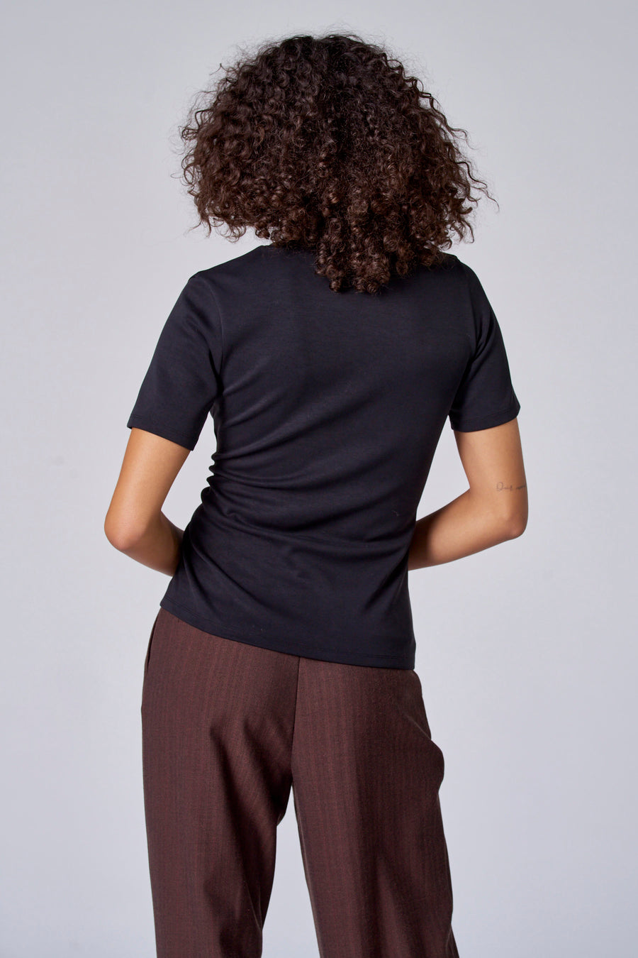 T-shirt à manches courtes - Noir - Astrid Black Label