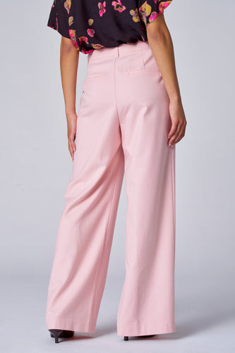 Pantalon coloré - rose - Astrid Black Label