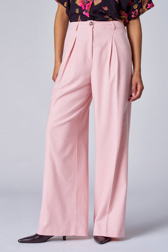 Pantalon coloré - rose - Astrid Black Label