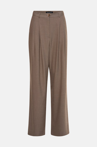 Pantalon coloré - taupe - Astrid Black Label