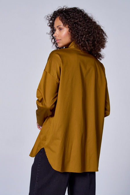 Blouse à manches longues - vert
