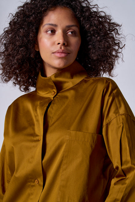 Blouse à manches longues - vert