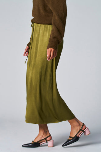 Jupe longue - vert - Astrid Black Label