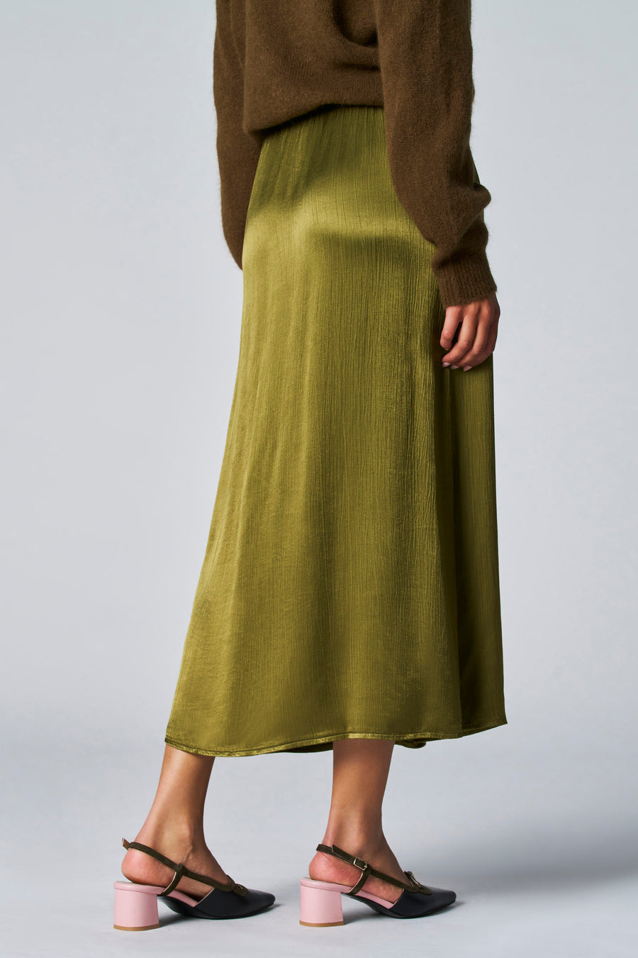 Jupe longue - vert - Astrid Black Label