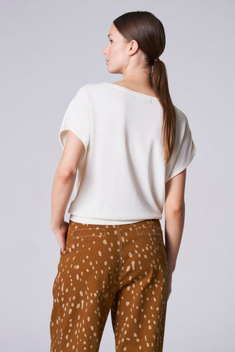 Pull à col rond - écru - Astrid Black Label