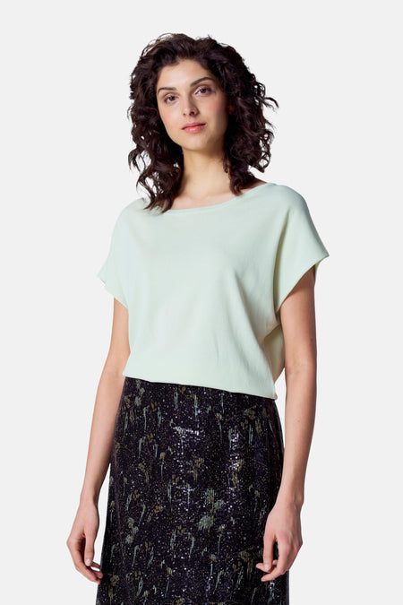 Pull col O Vert - Astrid Black Label