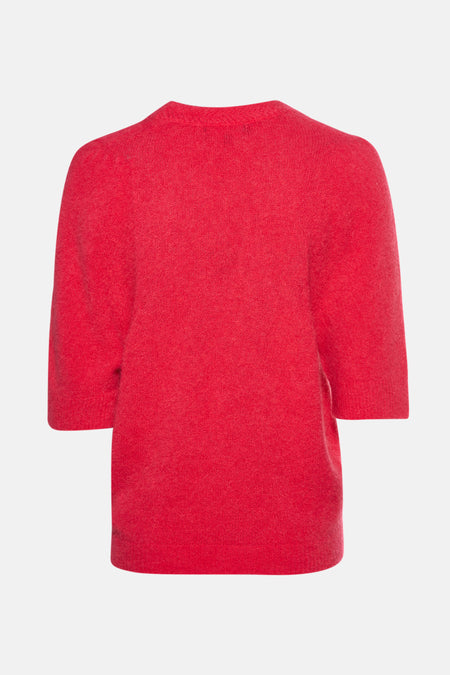 Pull à col rond - rose