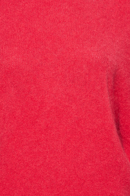 Pull à col rond - rose