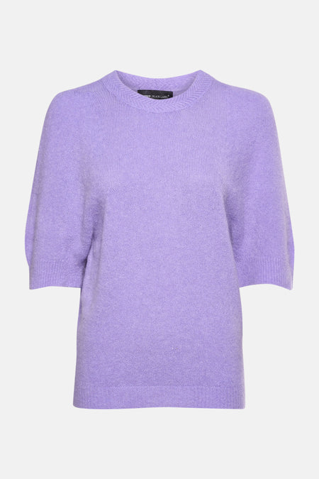 Pull à col rond - violet