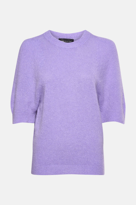 Pull à col rond - violet
