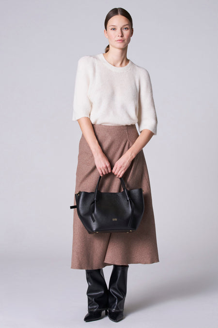 Pull col O Blanc - Astrid Black Label