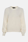 Pull à col rond - écru