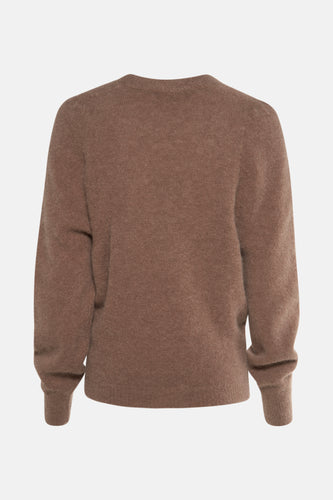 Pull à col rond - taupe - Astrid Black Label - 6