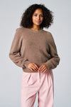 Pull col O Taupe - Astrid Black Label