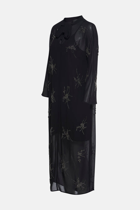 Robe à manches longues - noir
