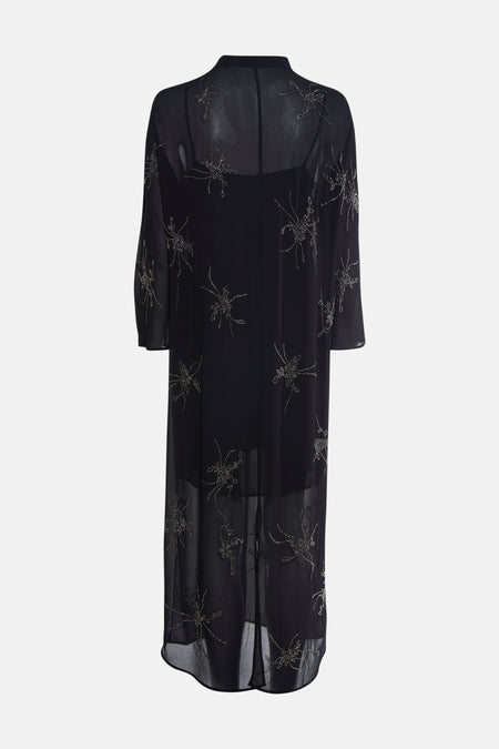 Robe à manches longues - noir